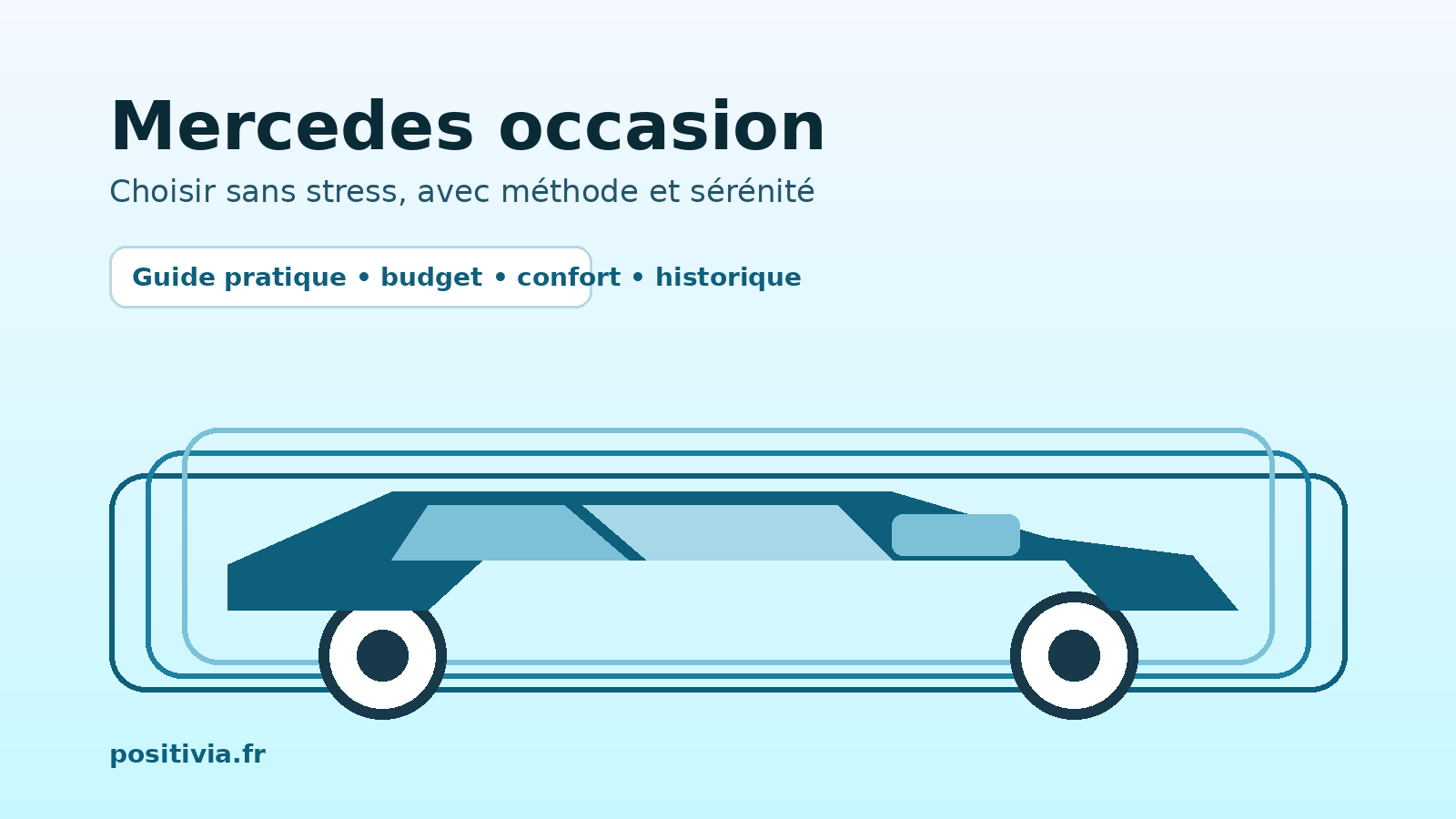 Mercedes occasion : achat serein et budget maîtrisé
