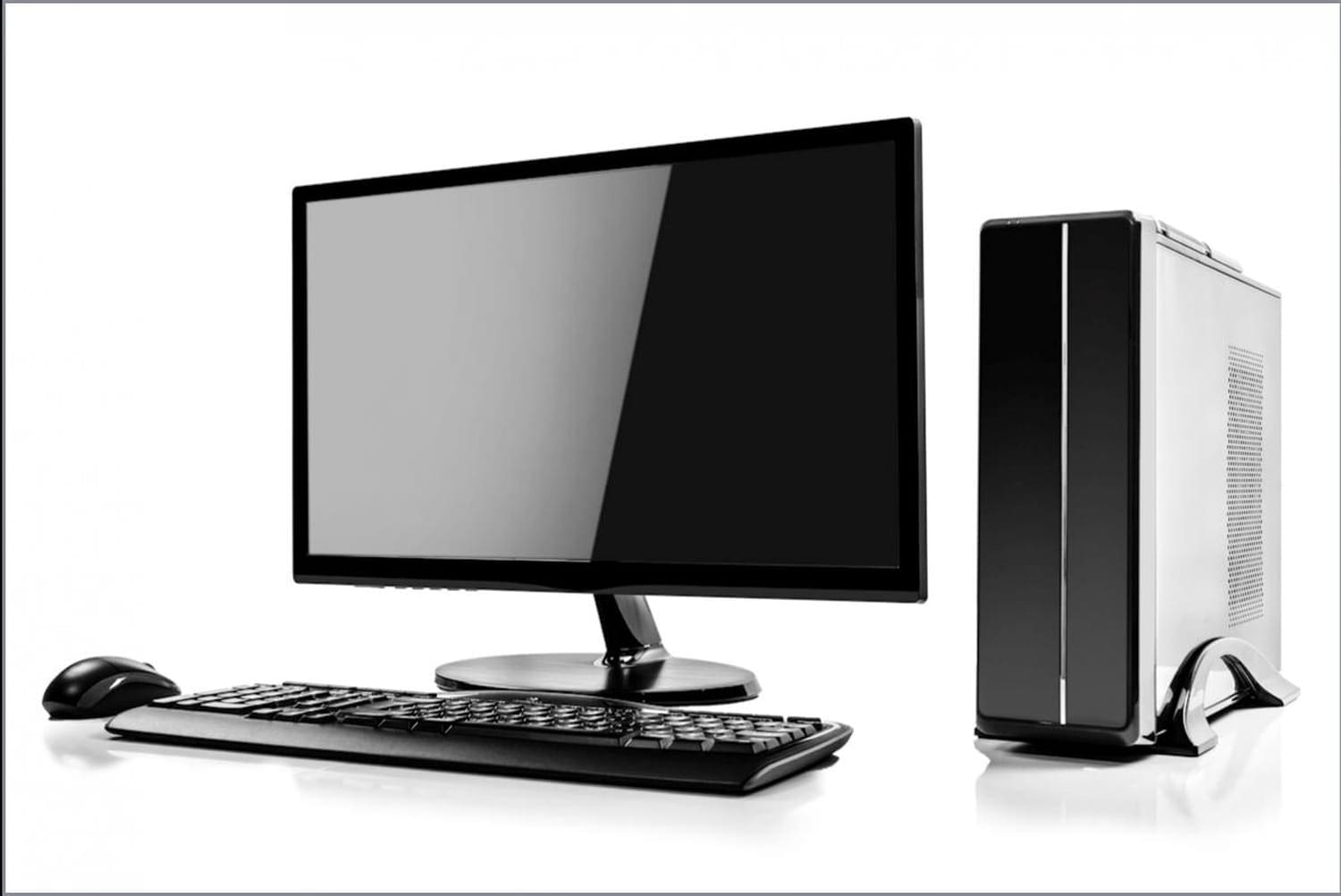 Illustration pour ordinateur de bureau