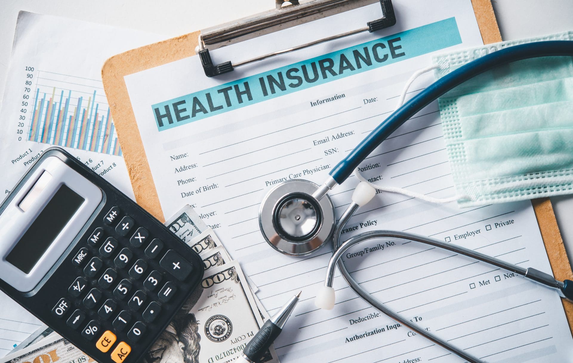 Calcul du remboursement d'une mutuelle santé après consultation médicale