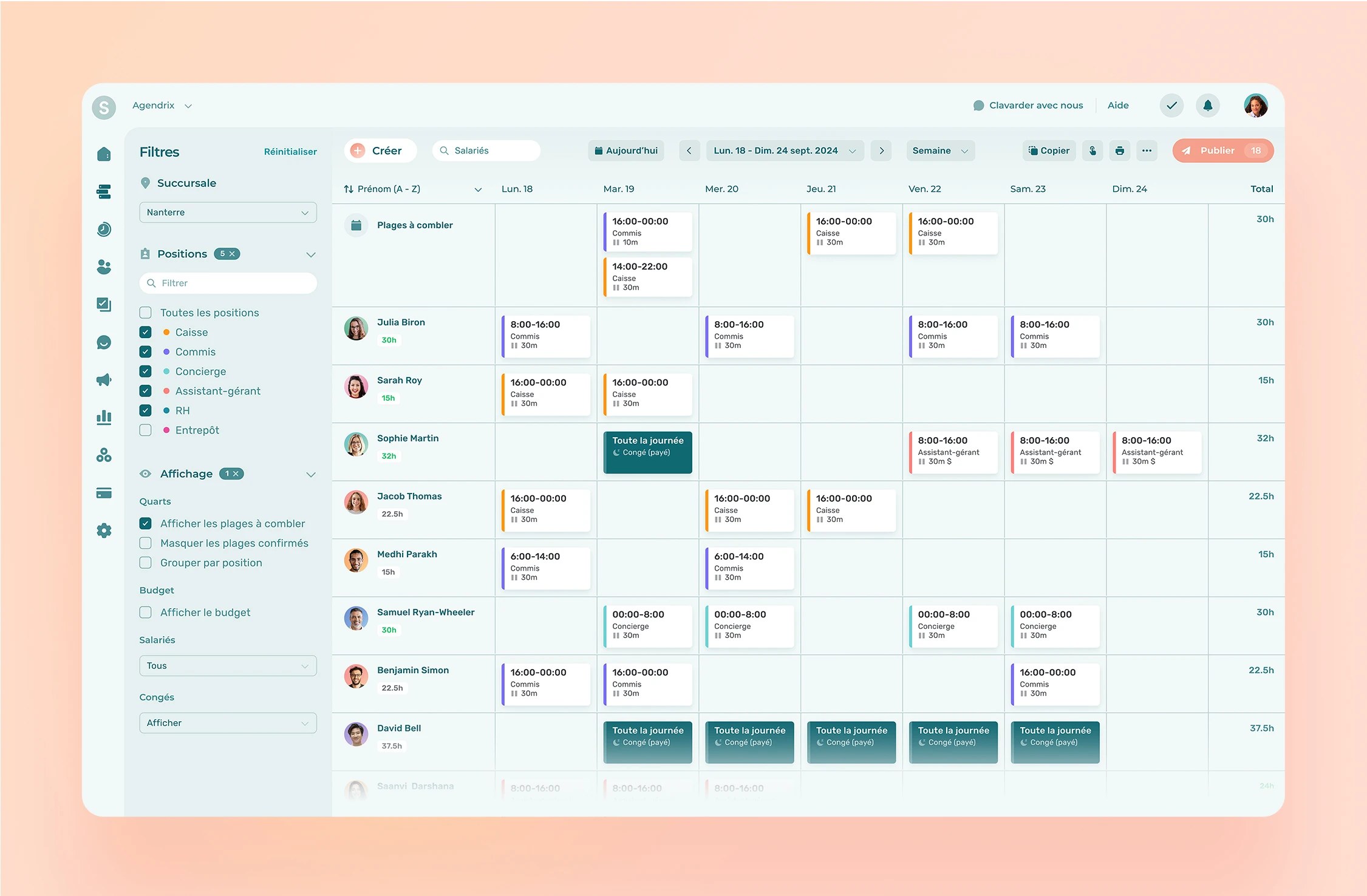 Emploi du temps : créer un planning hebdomadaire clair et personnalisé