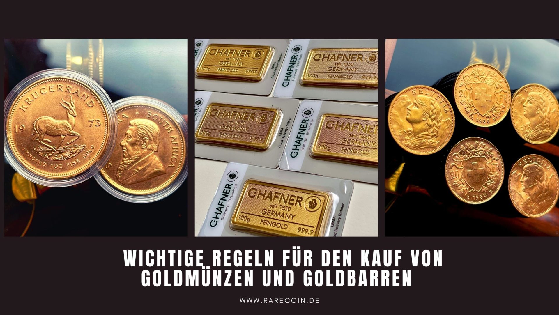 Lingots et pièces d'or posés côte à côte pour illustrer le cours de l'or